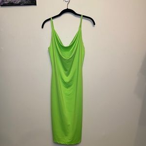 Like green midi dress